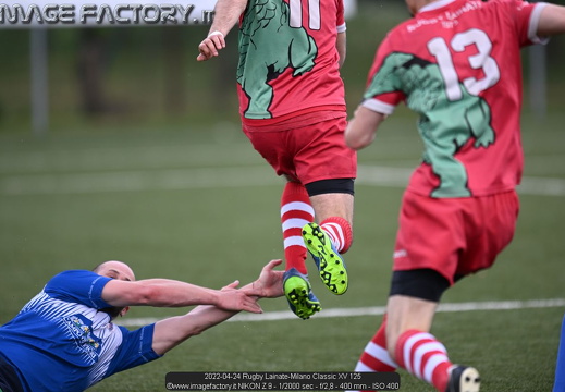 2022-04-24 Rugby Lainate-Milano Classic XV (51-26)